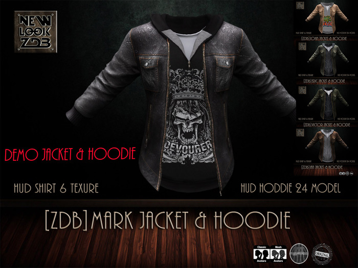DEMO [ZDB] Jacket & Hoodie ALL - (wear me)