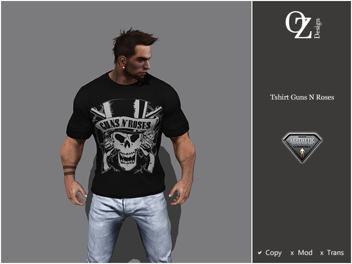 Oz Arts: Tshirt Guns N Roses