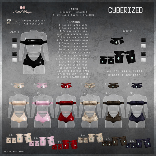 S&P Cyberized cuffs LE mud (rez to unpack)