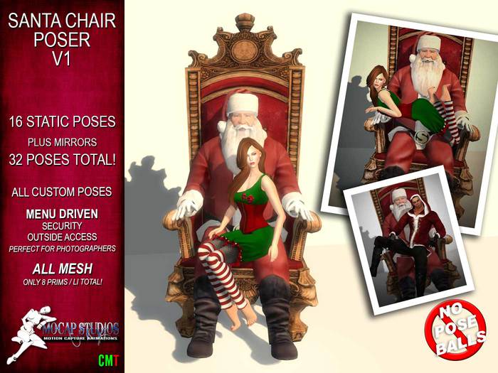 Santa Chair Pose System V2 [ON SALE!]