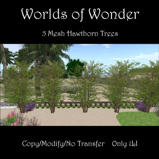 WoW 5 Mesh Trees Hawthorn 