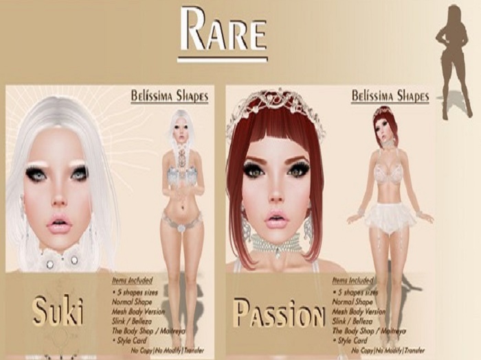 [BELISSIMA]-BODY-SUKI-RARE