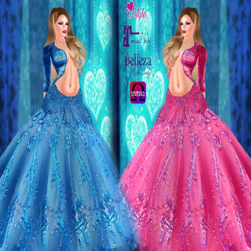 2 COMPLETE OUTFIT GALA+APPLIERS BODY MESH  JSTYLE