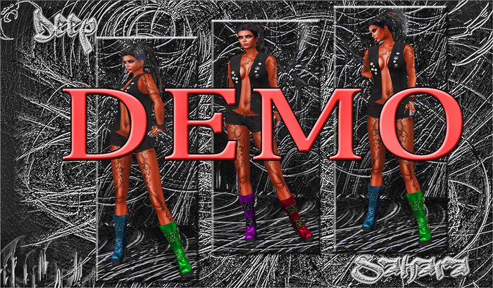 ~*DS*~ Female BuckleBoots / ONLY DEMO