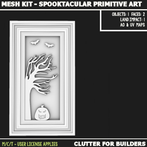 Clutter - Mesh Kit - Spooktacular Primitive Art