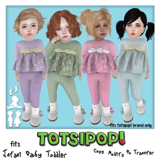TOTSIPOP! Autumn Pastel Set of Three