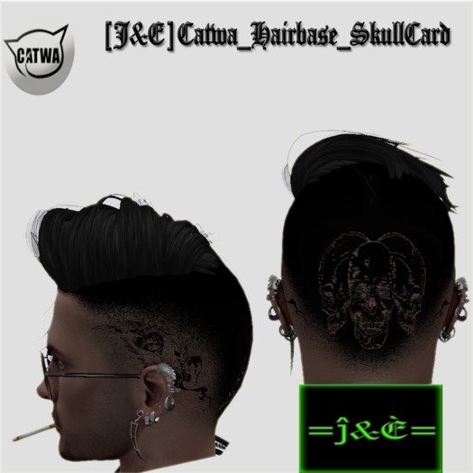 [J&E]Catwa_Hairbase_SkullCard