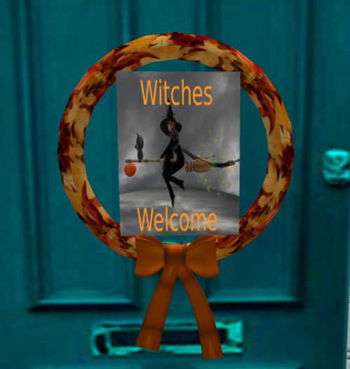 Witches Welcome wreath