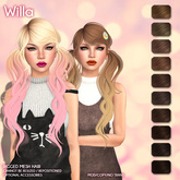 /Wasabi Pills/ Willa Mesh Hair - Browns