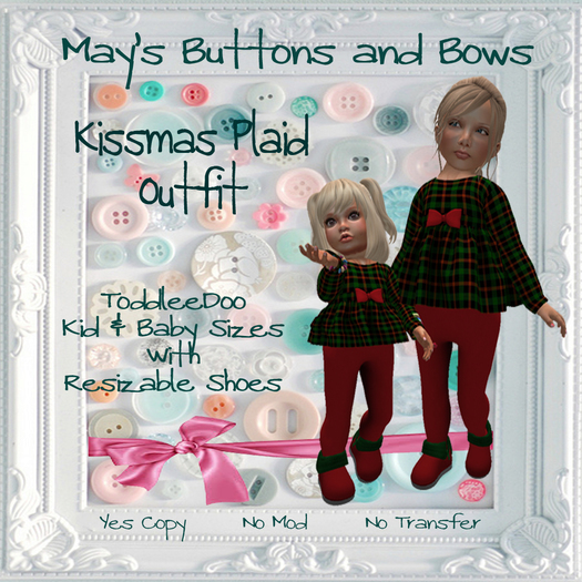 MBB * Kissmas Plaid Outfit (K&B)