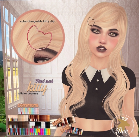 Doe Kitty (solid) - Pastels