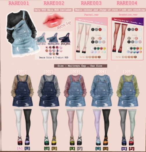 VCO ~ U & I Knee socks [ D ]_Maitreya Exp