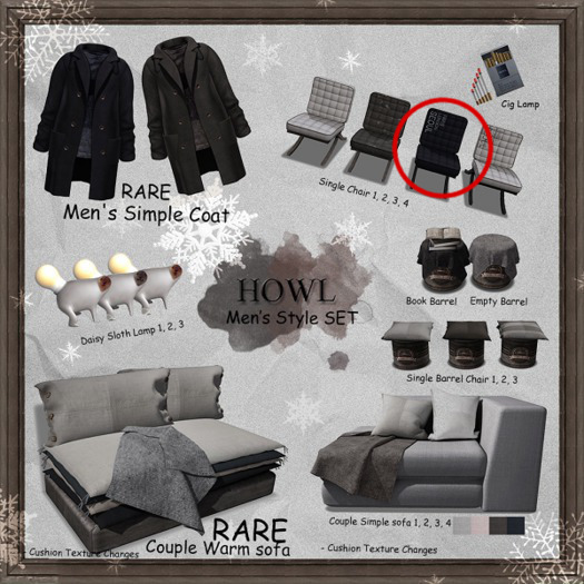 Howl - Single chair navy L