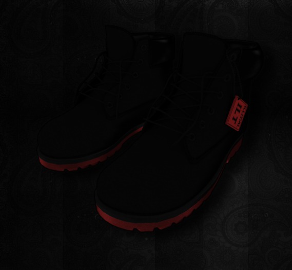 [ILT]Black Boots v2 *Unisex*