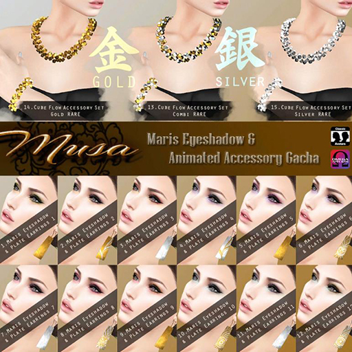 !Musa!Maris&Plate Earrings 12