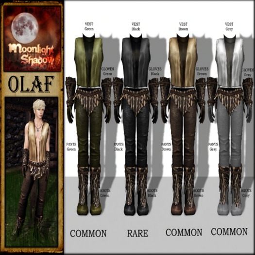 "Moon_Sha" Olaf Gloves - Green <<COMMON>>