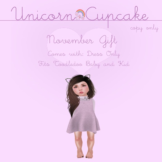 Unicorn Cupcake:Nov Group Gift