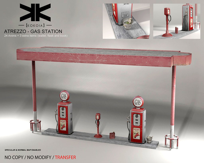 Atrezzo :: Gas Station :: {kokoia}