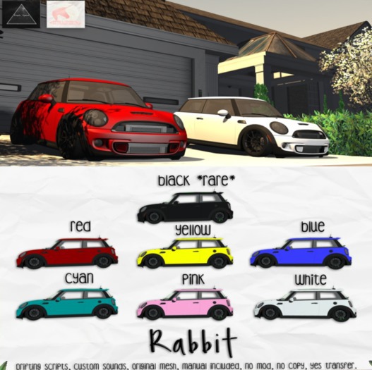 [LUxES] Rabbit (Cyan) Box