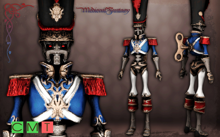 [MF] Mesh lead soldier toy statue (boxed)