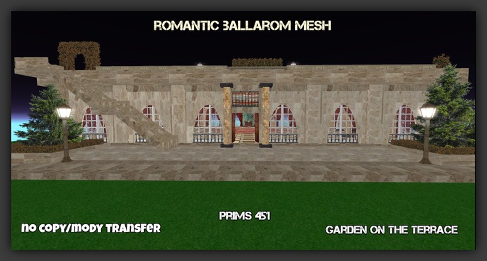romantic ballroom mesh