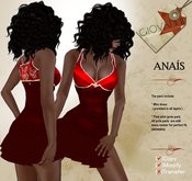 ***GIOVANNI*** ANAIS MINIDRESS RED
