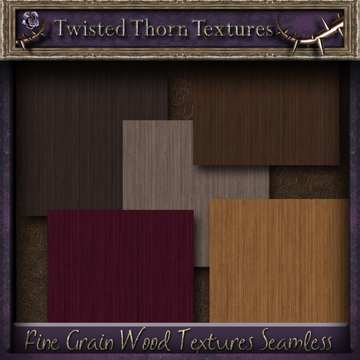 Second Life Marketplace TTT Fine Grain Wood Textures Seamless