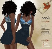 ***GIOVANNI*** ANAIS MINIDRESS BLUE