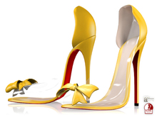 Garbaggio // Annie Peeptoe - Yellow