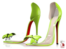 Garbaggio // Annie Peeptoe - Lime