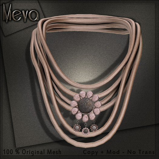 Meva Flower Scarf Cream Box