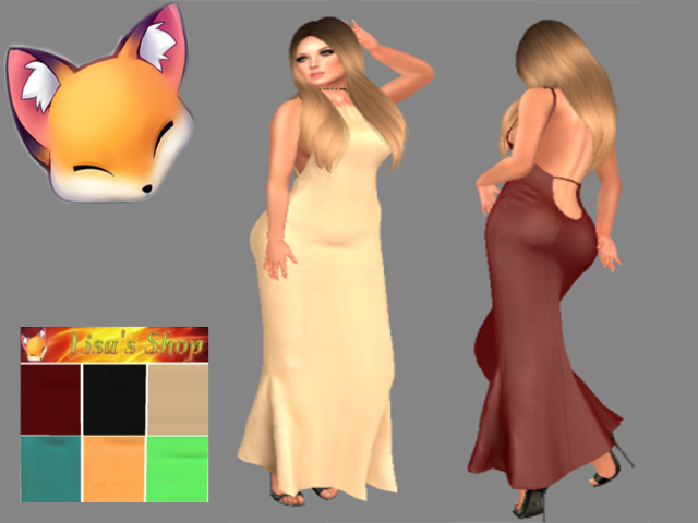 Helena (Lisen's shop)Long Dress DEMO