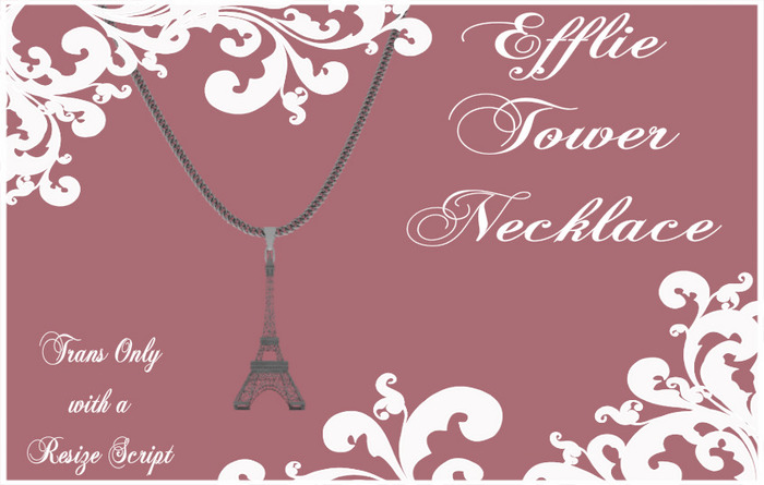 *CC* Efflie Tower Necklace
