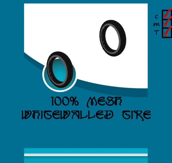 Whitewalled Tire By Eternal Breedables & Tiny Builds