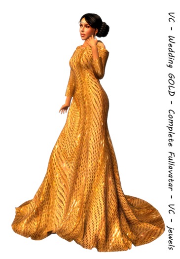 VC - Wedding GOLD - Complete Fullavatar - VC - jewels