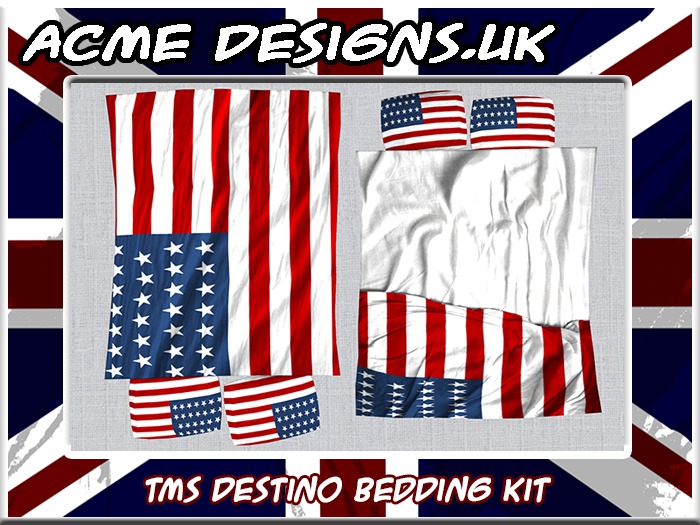 TMS Destino Bedding Kit - USA