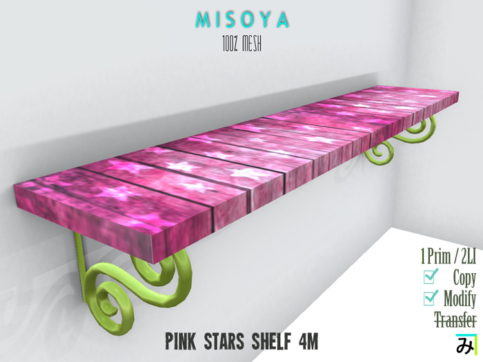MISOYA [Pink Star Shelf]