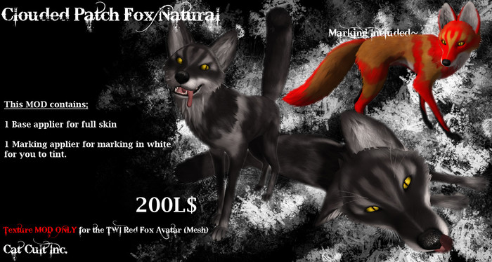 Clouded Patch Fox Natural MOD