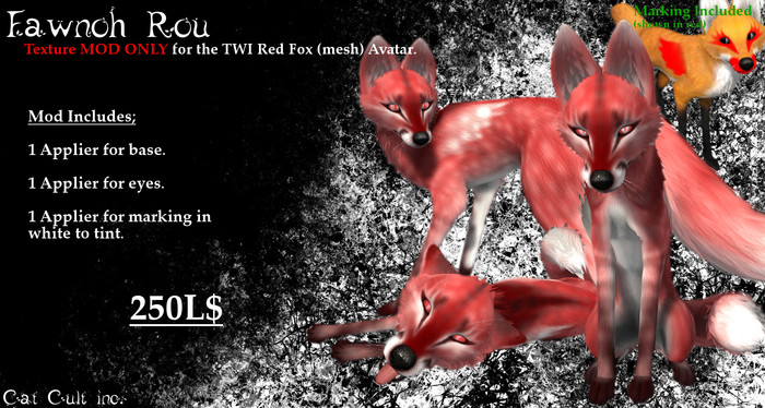 Cat Cult Inc. Fawnoh Rou (wear 2 unpack)
