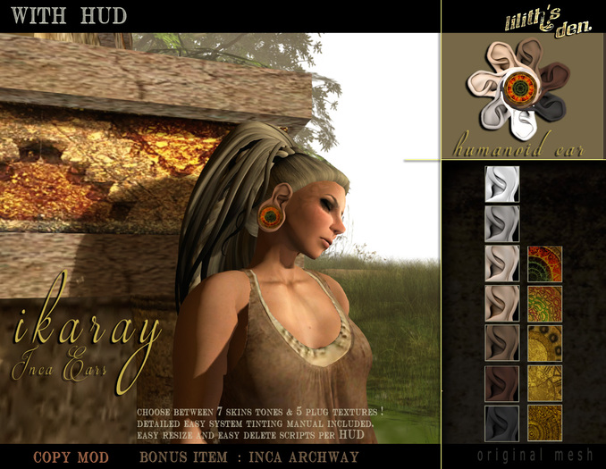 LD - Ikaray - Inca Ears - Humanoid *