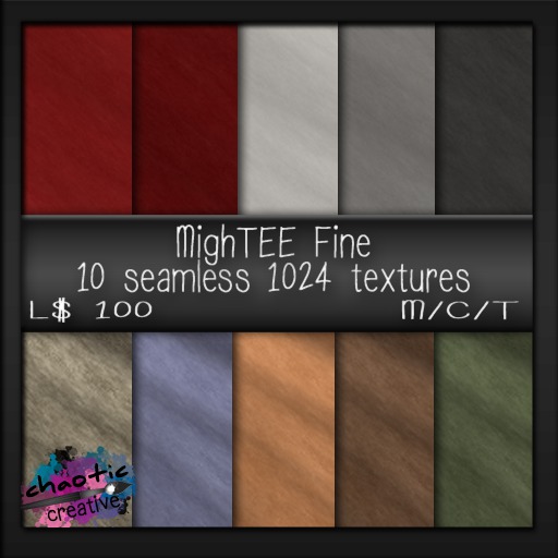 Chaotic Creative - Seamless Tee fabric