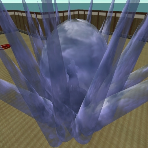 Suiton: Defensive Frost Sphere Jutsu!