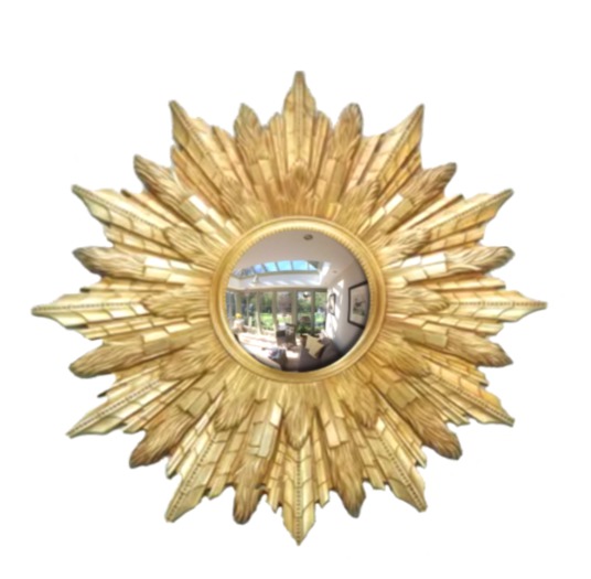 Gorgeous Gold Star Mirror - FULL PERM