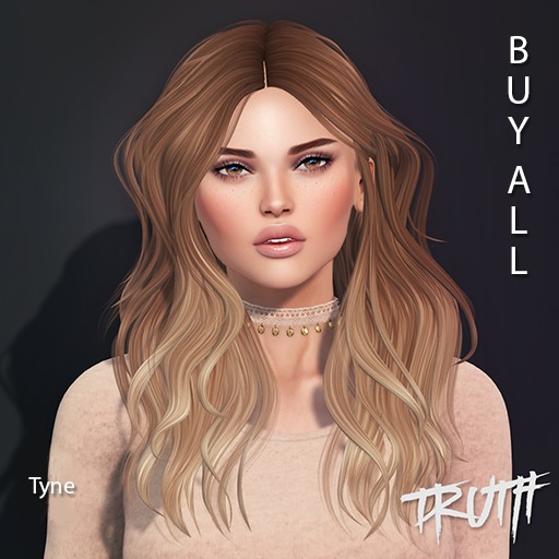 TRUTH HAIR Tyne (Fitted Mesh Hair) - BUY ALL