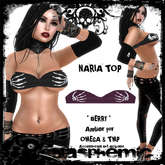 BLASPHEMIC - NARIA TOP - BERRY