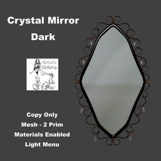 Crystal Mirror Dark