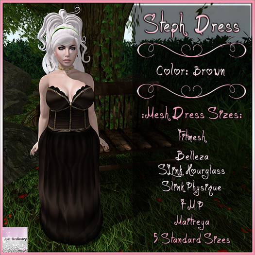 Steph Dress Brown
