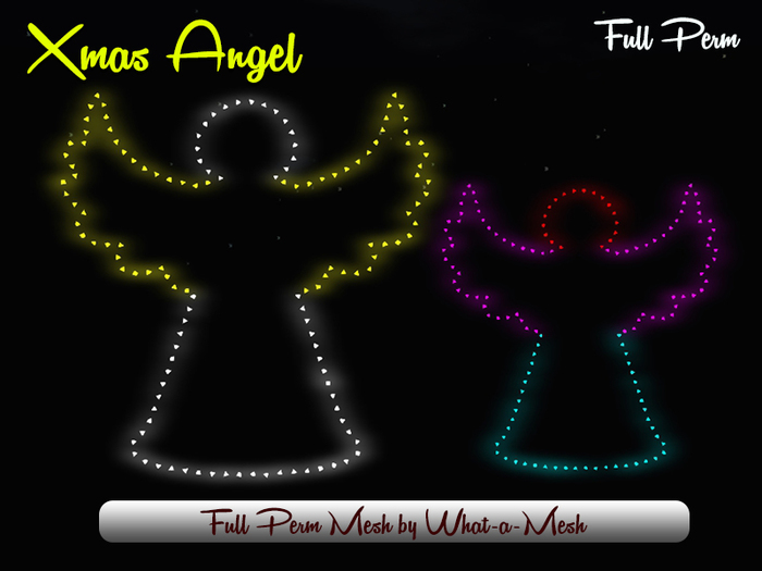 [WaM] Christmas Angel Lights - Full Perm - 1 LI