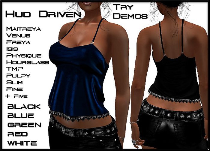 Cami - Hud driven 5 colors multi bodies