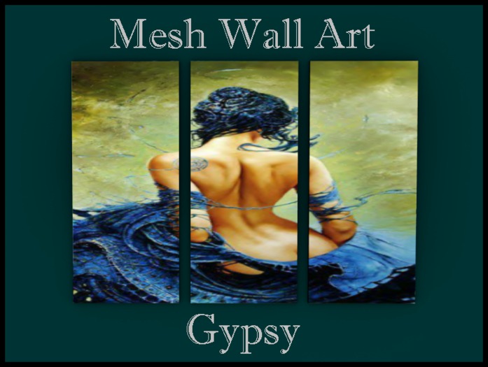 Mesh Gypsy Framed Art